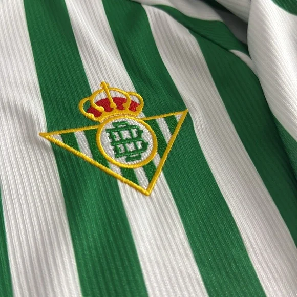 Real Betis #7 Antony 2025 UEFA Conference League Final Hummel Jersey - Picture 3 of 10
